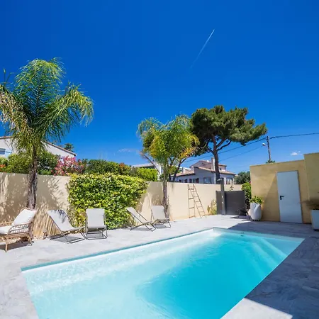 Apartment Cosyfamily Rdc 6pers-piscine-jardin- Barbecue- Toppros Conciergerie *