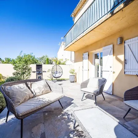 Cosyfamily Rdc 6pers-piscine-jardin- Barbecue- Toppros Conciergerie * Perols