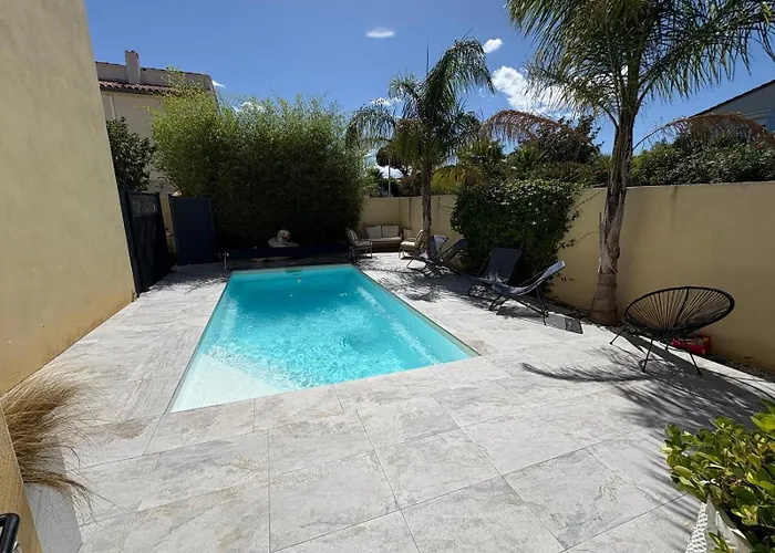 Cosyfamily Rdc 6pers-piscine-jacuzzi-jardin- Barbecue- Toppros Conciergerie Апартаменты