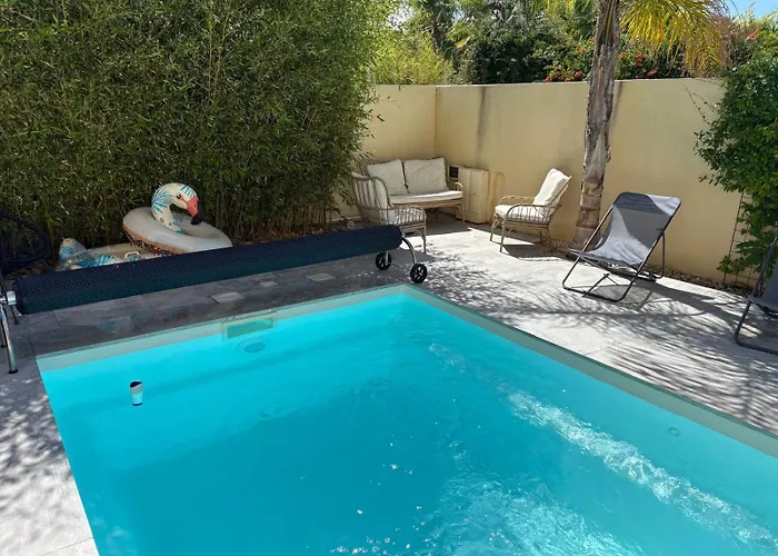 Cosyfamily Rdc 6pers-piscine-jacuzzi-jardin- Barbecue- Toppros Conciergerie Апартаменты Пероль